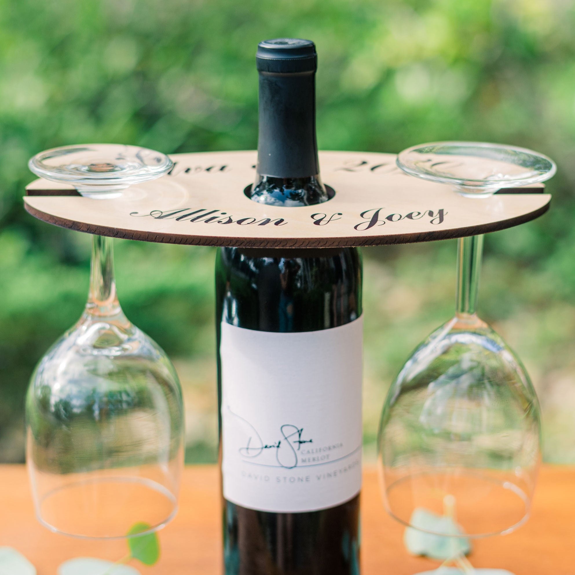 Personalized Wine Holder Gift – Z Create Design