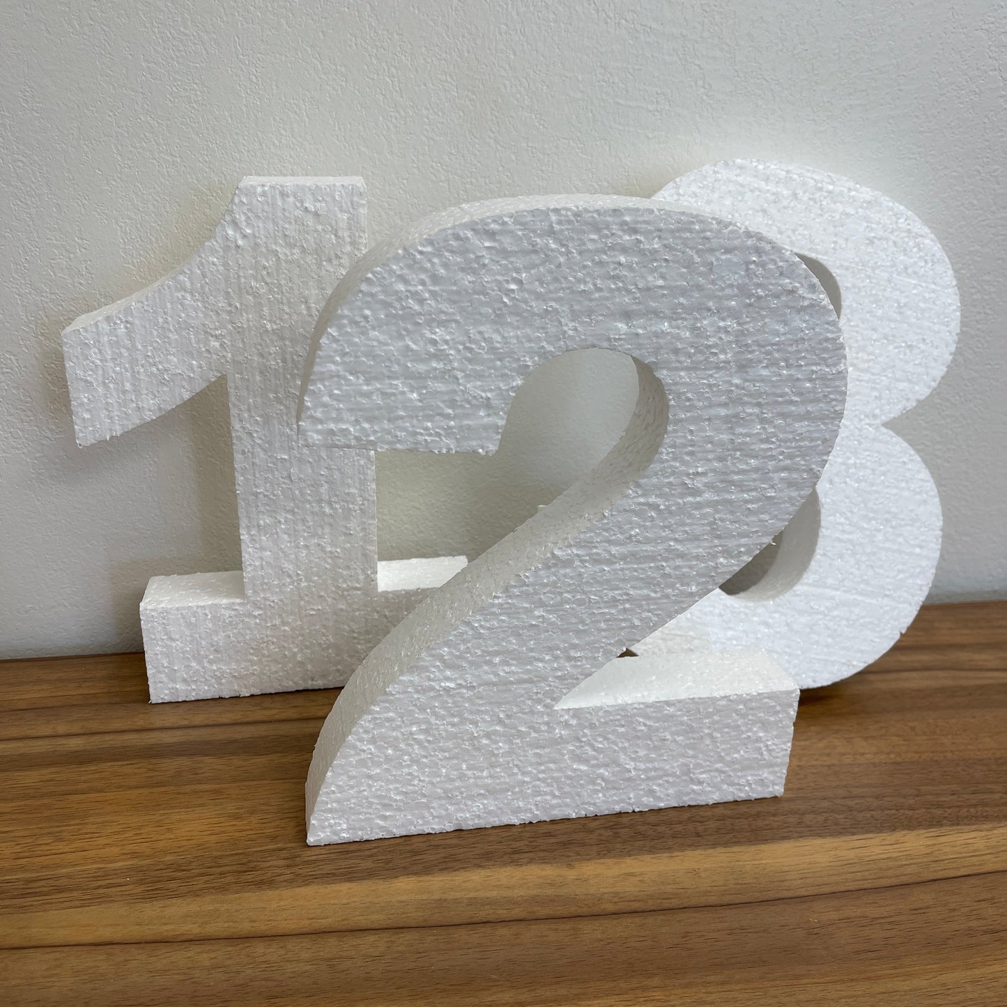 Single Letter or Number - Single Foam Letters & Numbers Thick Foam Letters and Numbers for Photo Props Party Decor Floating Pool Letters