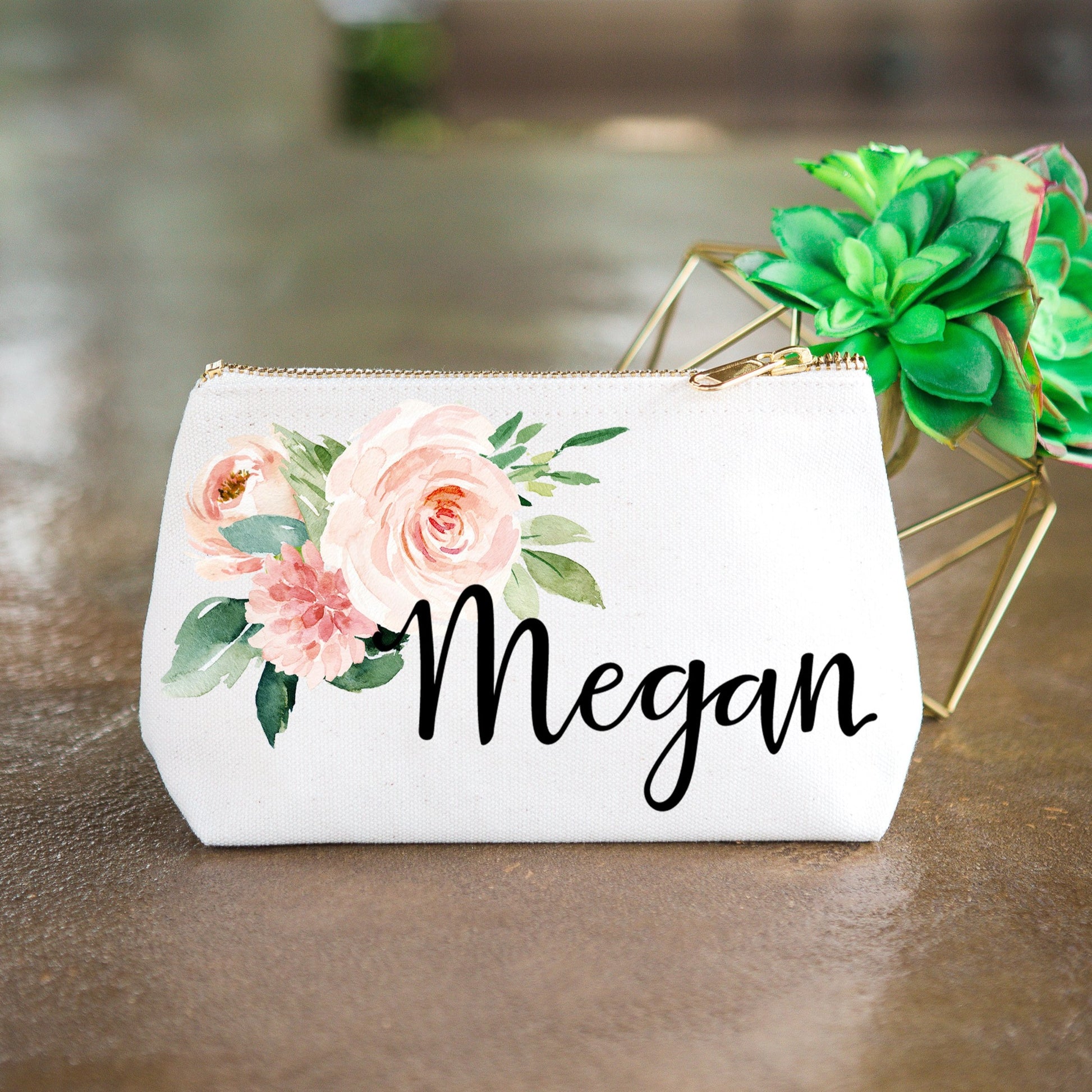 Bridesmaid Cosmetic Bag, Gift for Bridal Party