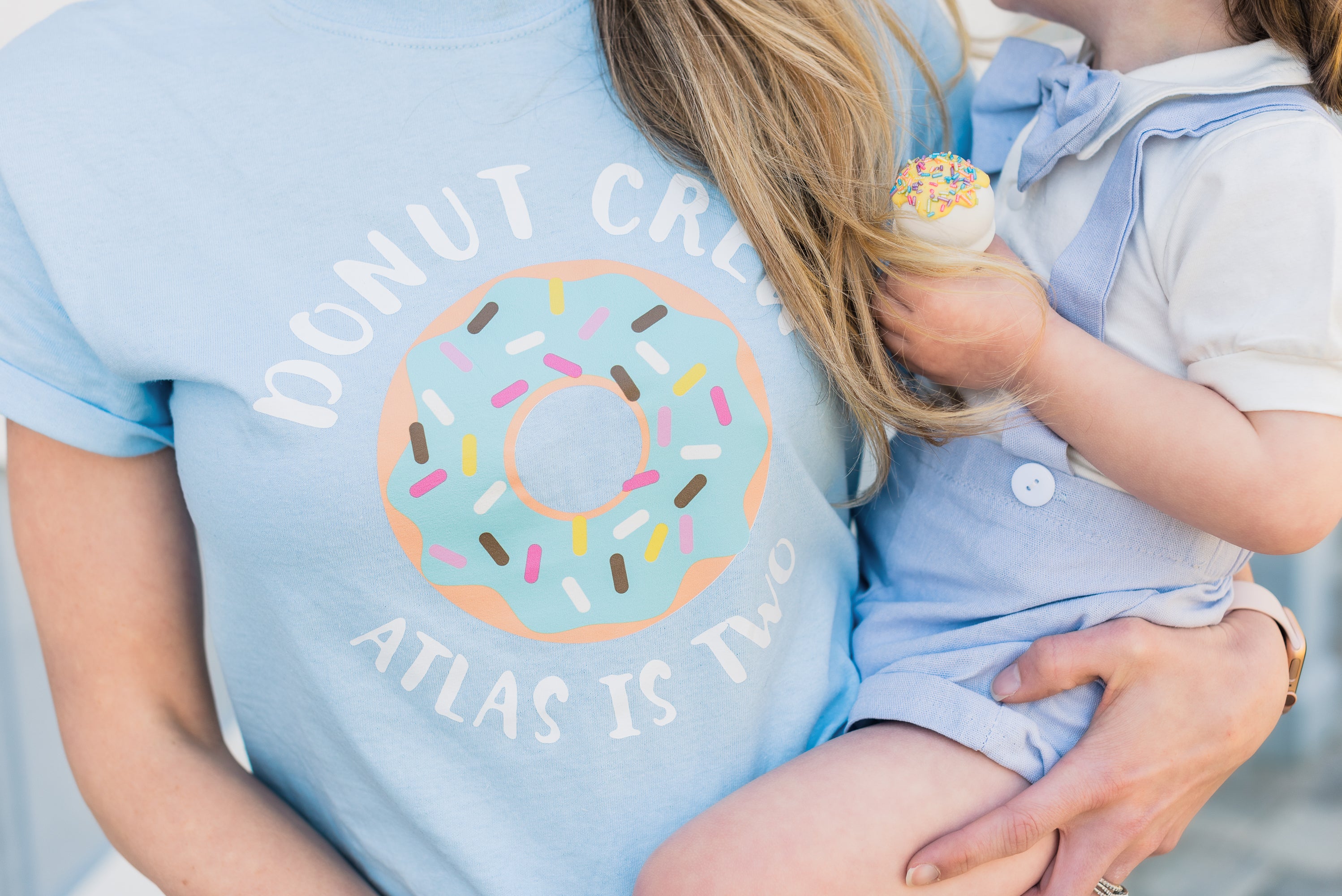 Donut birthday shirt for 2024 girl