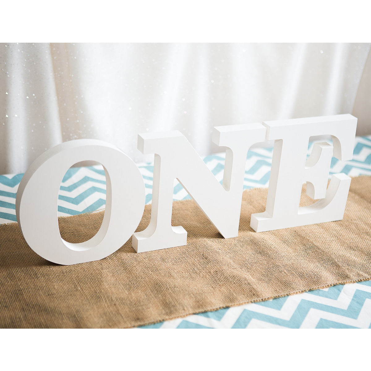 ONE Block Letters First Birthday Decoration, Wooden ONE Letters, 1st  Birthday-letters Centerpiece, One Letters for First Birthday 