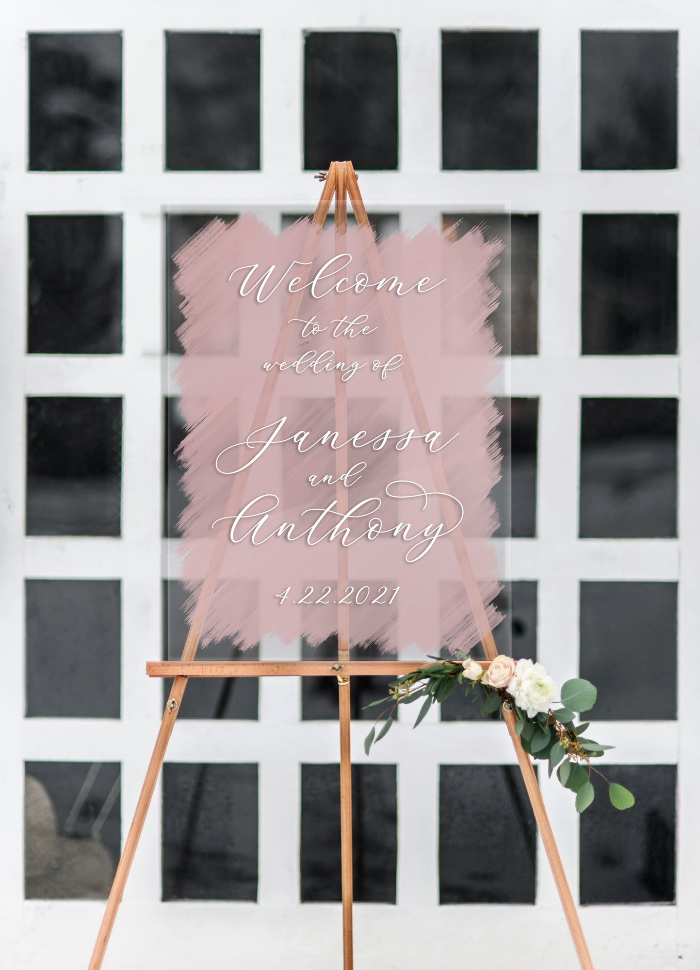 Personalized Wedding Sign | Acrylic Welcome Sign | Signs for Wedding | Wedding Signage | Painted Acrylic Sign | Custom high quality Painted Wedding Sign