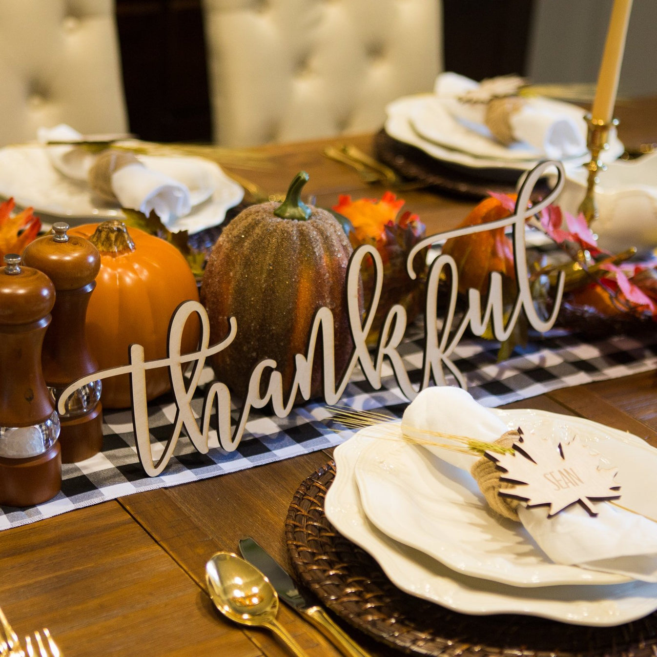 Thankful Table Sign – Z Create Design