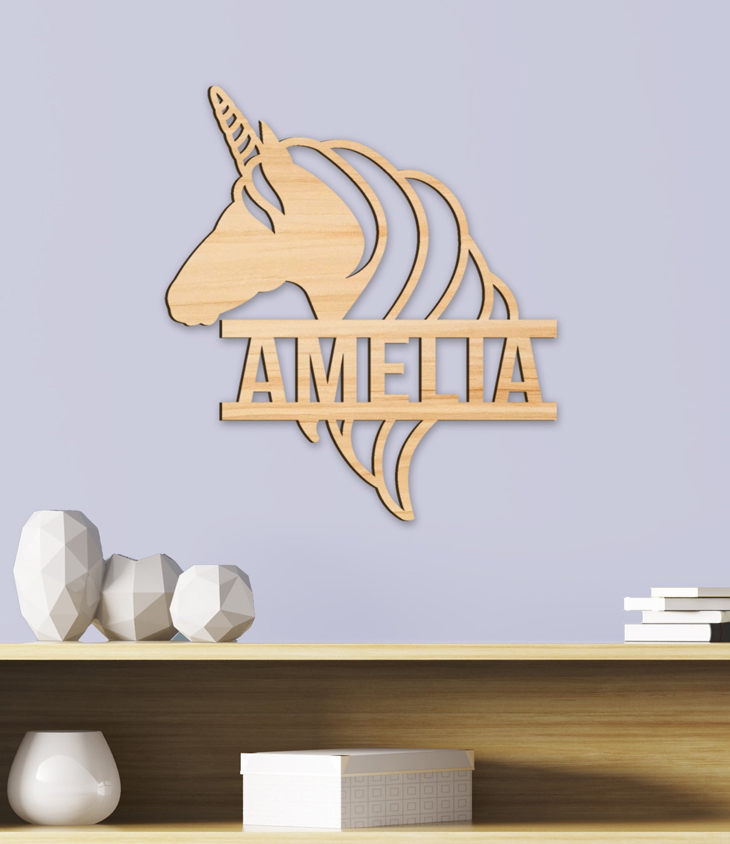 Unicorn Name Sign